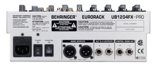 Behringer UB-1204-FX_rear